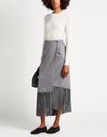Юбка макси Agnona, серый - фото 2