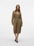 Платье-рубашка VERO MODA Vica, Olive - фото 2