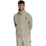 Куртка City Tech с высоким ворсом Adidas, цвет silpeb - фото 2