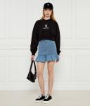 Юбка из шамбре Tommy Jeans, синий - фото 2