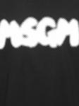 Футболка с логотипом MSGM, черный - фото 3