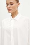 Хлопковая рубашка Sunnei, белый - фото 8