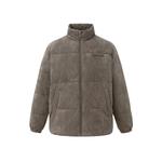 Пуховик унисекс CHINISM, темно-серый - фото