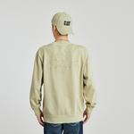 Свитшот мужской CAT, хаки - фото 9