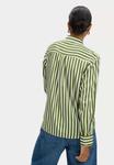 Блуза Marks & Spencer STRIPE BUTTON DOWN COLLARED, Green Mix/Mottled Green - фото 2