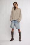 Толстовка Free People DAWSON, Neutral/White - фото 2