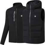 Пуховик мужской черный Fila - фото 3