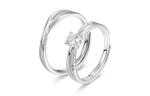 Кольцо Unisex VIGG, Interweaving Couple Rings - фото 7