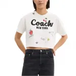 COACH Женский белый топ - фото 3