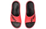 Гибридные сандалии Asics Actibreeze, шлепанцы унисекс, Red/Black - фото 4