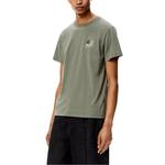 Футболка с вышитой анаграммой Loewe, зеленый - фото 3