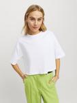 Футболка JJXX JXANDREA LOOSE CROPPED TEE, Bright White/White - фото