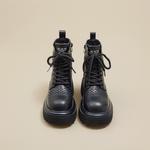 Женские ботинки A poinsettia princess, черный - фото 11