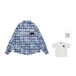 Футболка унисекс подарочный набор с LBPC, туманно-серый (включая сумку для покупок) - фото