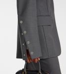 Блейзер из девственной шерсти Ranghi Sportmax, Antracite - фото 5