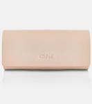 Логотипные оверсайз солнцезащитные очки Chloé - фото 4