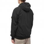 Куртка мужская Stone Island с резиновыми вставками, черный - фото 4