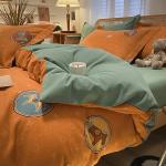 LUOLAI HOME Комплект постельного белья, 150 см, 4 предмета - фото 3