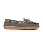 Тапочки Hardsole Moccasin Minnetonka, серый - фото 5