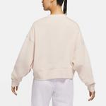 Свитер (WMNS) Nike Sportswear Collection Small Logo Cropped Sweatshirt 'Beige' - фото 5
