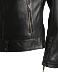 Кожаная куртка JCC "31024027", черный - фото 3