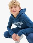 Детский хлопковый худи с логотипом Jack & Jones, Titan - фото 2
