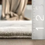 Ковер Loni Solid Shag Area Rug nuLOOM, 122x183 см, розовый - фото 50