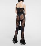 Бюстье Bonded Illusion Mugler, Black Bimaterial - фото 3