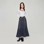 Lee Юбка FW24 Women's Medium Dark Blue - фото 8