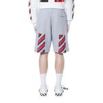 SS21 Повседневные шорты мужские серые Off-White, серый - фото 3