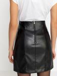Кожаная юбка LASCANA, Black - фото 8