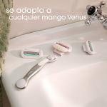 Зарядное устройство Comfortglide Sugarberry 3 шт Gillette Venus - фото 7