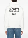 Худи с графическим принтом Lacoste, белый - фото 4
