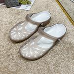 Клоги женские JSWEI, Burgundy - фото 8