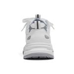 Warrior Low-Top Chunky Sneakers Unisex White Gray, Белые с серым кожаным верхом - фото 5