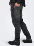 Зауженные джинсы Only & Sons ONSYOKE, Black Denim - фото 6