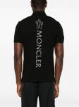 Moncler рубашка поло с логотипом, черный - фото 2