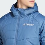Термо пуховик ADIDAS TERREX Outdoor jacket, синий деним - фото 3