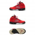 Jordan 5 Retro Dmp Raging Bull Red Suede - фото 6