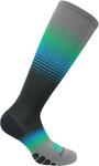 Носки Eurosock Graduated Compression Multi Stripe OTC, цвет Sunset Green - фото