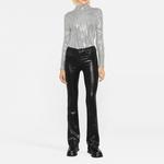 PINKO Свитер FW22 женский серебристый - фото 4