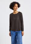 Блуза Street One Blouse, Braun/Dark Brown - фото