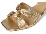 Сандалии MICHAEL Michael Kors Alessia Kitten Sandal, цвет Pale Gold - фото 6