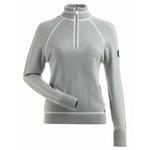 Свитер Nils Juniper Metallic (женский), Silver/White - фото