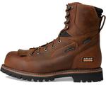 Ботинки Ariat Longview Shock Shield 8" Waterproof Composite Toe Work Boots, цвет Copper Brown - фото 4