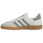 Кроссовки Adidas Handball Spezial Off White Silver Green Adidas Originals - фото 2