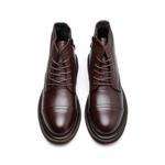 Кроссовки мужские утепленные черные PARDASAUL с коричневым флисовым подкладом - фото 10