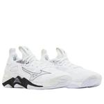 (WMNS) Mizuno Wave Momentum 3 'White Black' - фото 3