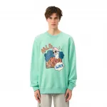 Свитшот унисекс зеленый MLB - фото 7