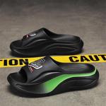 Шлепанцы мужские Deerway, белый/зеленый - фото 61